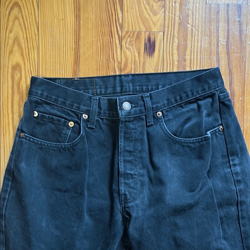 Levi's Men's Black Straight Leg Jean - Picture 3 of 8